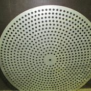 Damaged perforated plate